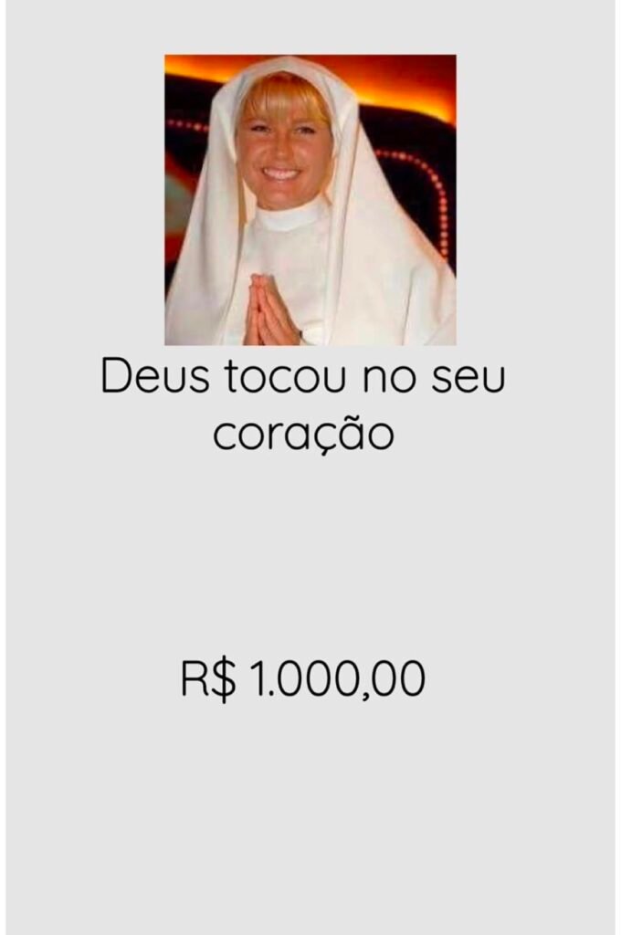 Deus tocou no seu coração
